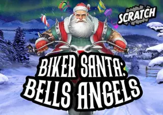 Biker Santa: Bells Angels Scratch