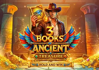 3 Books Of Ancient Treasure: Hold and Win