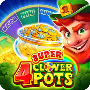 4 Super Clover Pots